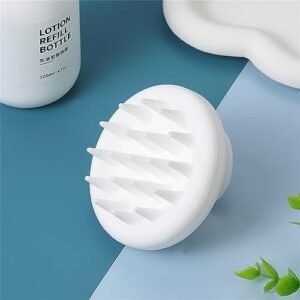 Silicone Scalp Massager Brush for Hair Growth & Care